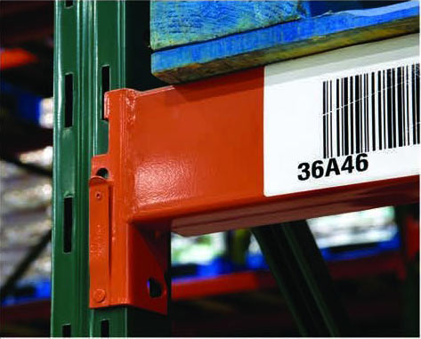 Selective pallet rack storing products at Roberts Warehousing